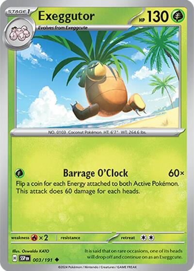 Exeggutor, SV08: Surging Sparks