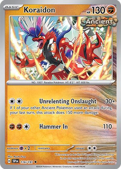 Koraidon, SV08: Surging Sparks