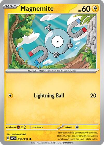 Magnemite, SV08: Surging Sparks