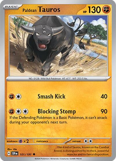 Paldean Tauros, SV08: Surging Sparks
