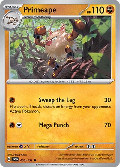 Primeape, SV08: Surging Sparks