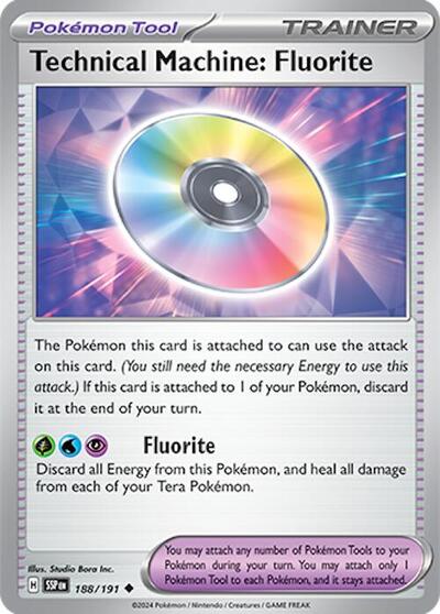 Technical Machine: Fluorite, SV08: Surging Sparks
