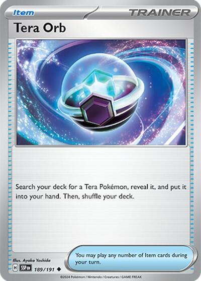 Tera Orb, SV08: Surging Sparks
