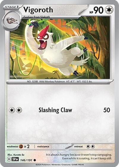 Vigoroth, SV08: Surging Sparks