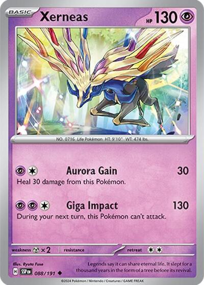 Xerneas, SV08: Surging Sparks