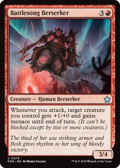 Battlesong Berserker, Foundations