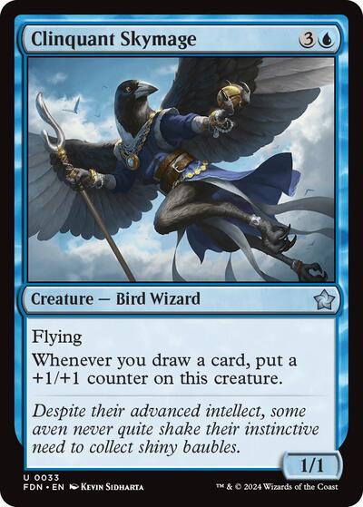 Clinquant Skymage, Foundations