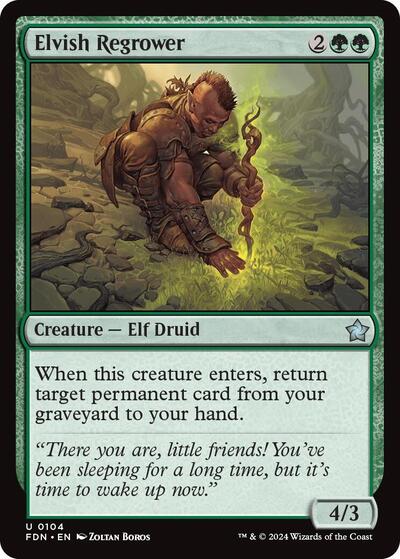 Elvish Regrower, Foundations