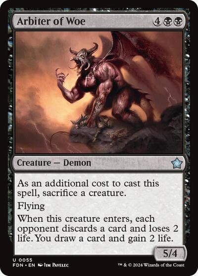 Arbiter of Woe, Foundations