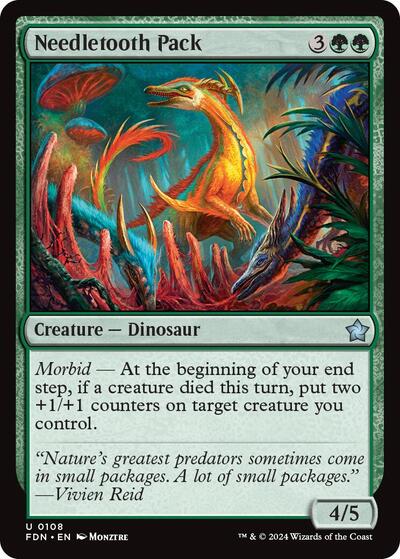 Needletooth Pack, Foundations