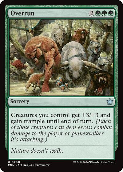 Overrun, Foundations