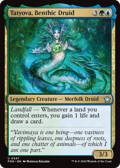 Tatyova, Benthic Druid, Foundations