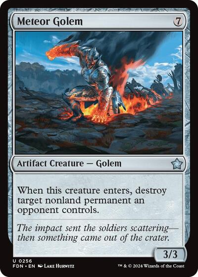 Meteor Golem, Foundations