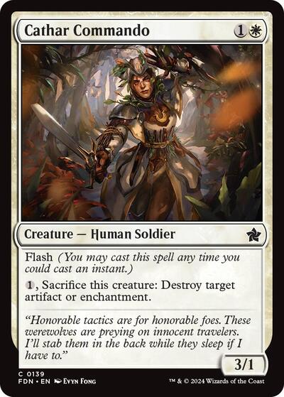 Cathar Commando, Foundations