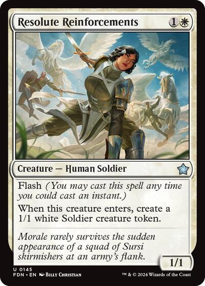 Resolute Reinforcements, Foundations