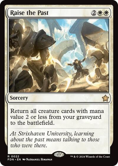 Raise the Past, Foundations