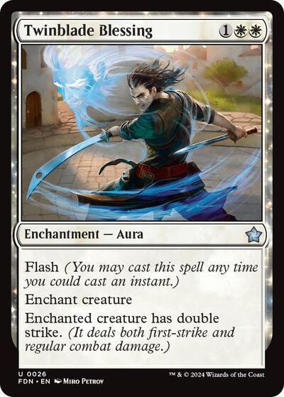 Twinblade Blessing, Foundations