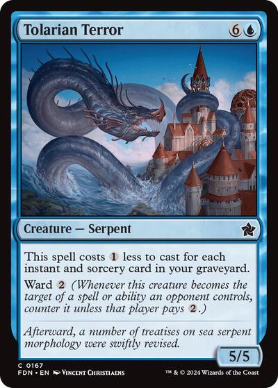 Tolarian Terror, Foundations