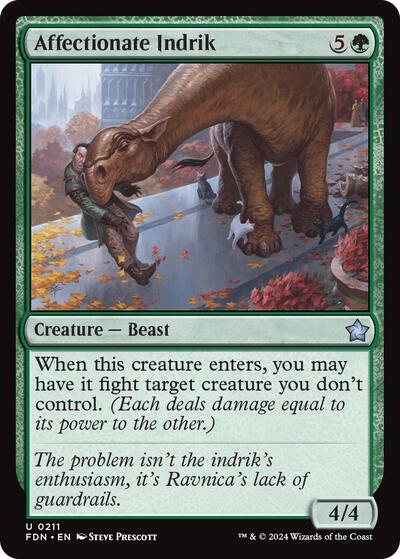 Affectionate Indrik, Foundations