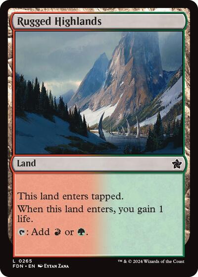 Rugged Highlands, Foundations