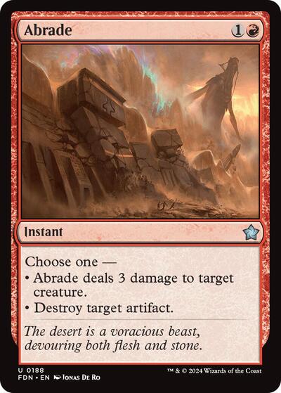 Abrade, Foundations