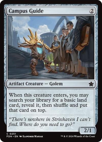 Campus Guide, Foundations