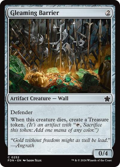 Gleaming Barrier, Foundations