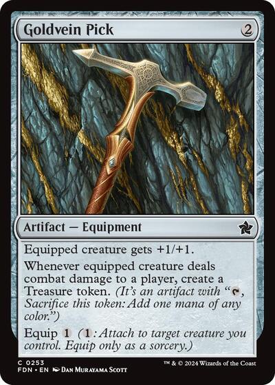 Goldvein Pick, Foundations