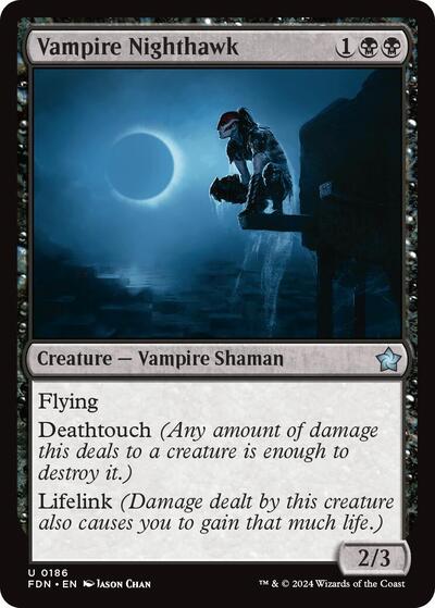 Vampire Nighthawk (0186), Foundations