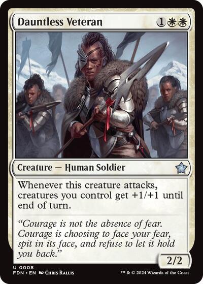 Dauntless Veteran, Foundations