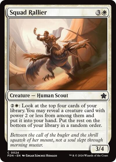 Squad Rallier, Foundations