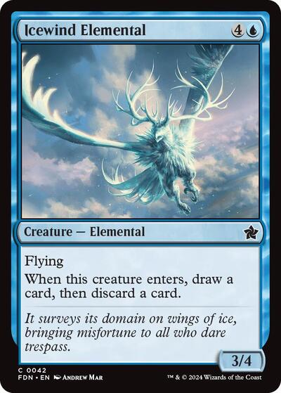 Icewind Elemental (0042), Foundations