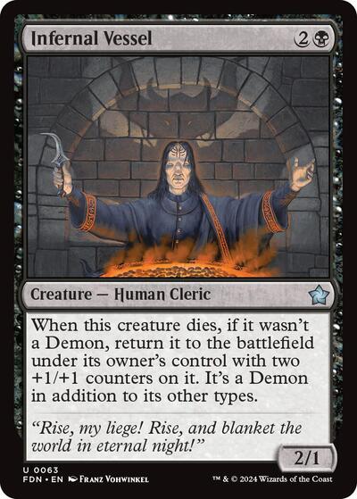 Infernal Vessel, Foundations