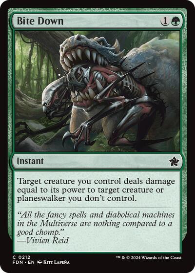 Bite Down, Foundations