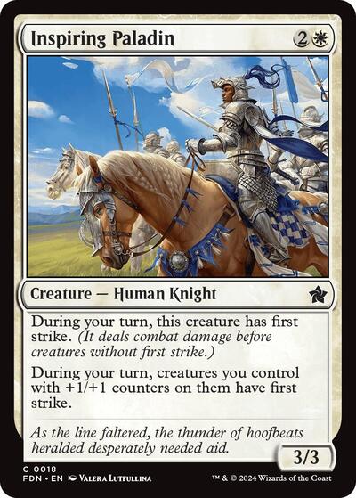 Inspiring Paladin, Foundations