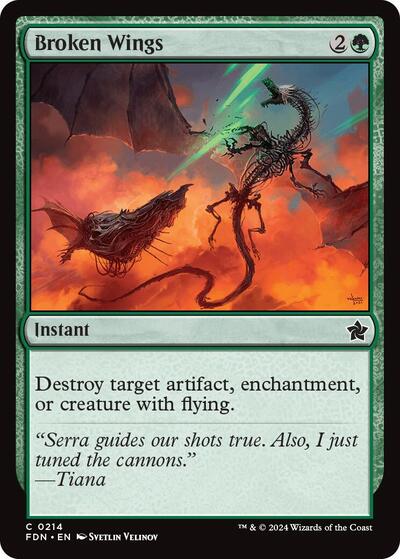 Broken Wings, Foundations