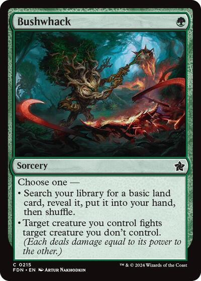 Bushwhack, Foundations