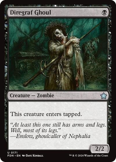 Diregraf Ghoul, Foundations