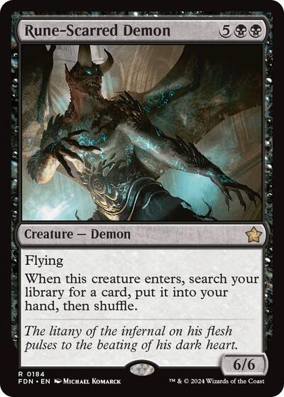 Rune-Scarred Demon, Foundations