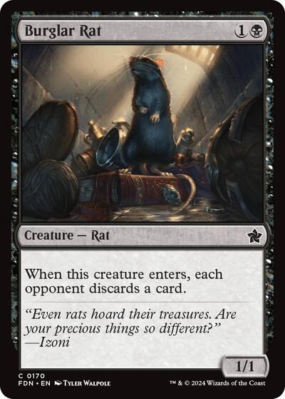 Burglar Rat, Foundations