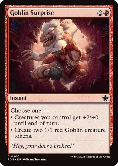 Goblin Surprise, Foundations