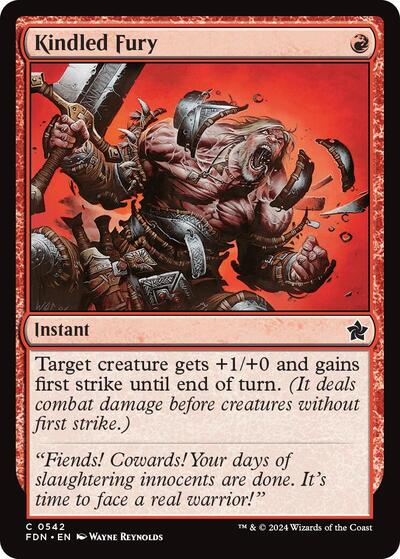 Kindled Fury, Foundations