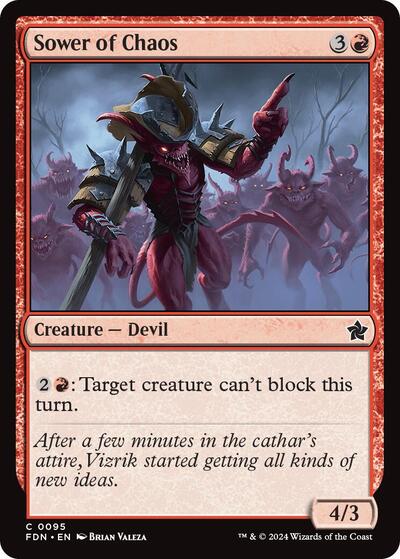 Sower of Chaos, Foundations