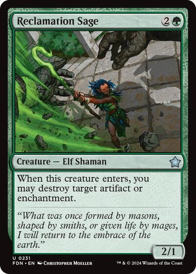 Reclamation Sage, Foundations
