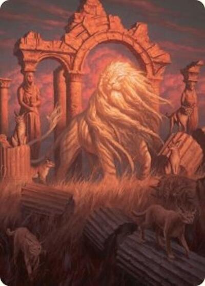 Arahbo, the First Fang Art Card (26/54), Art Series: Foundations