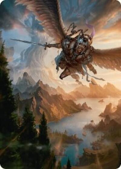 Youthful Valkyrie Art Card (28/54), Art Series: Foundations