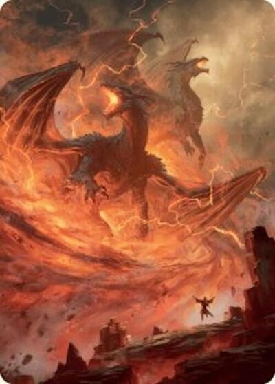 Rite of the Dragoncaller Art Card (38/54), Art Series: Foundations