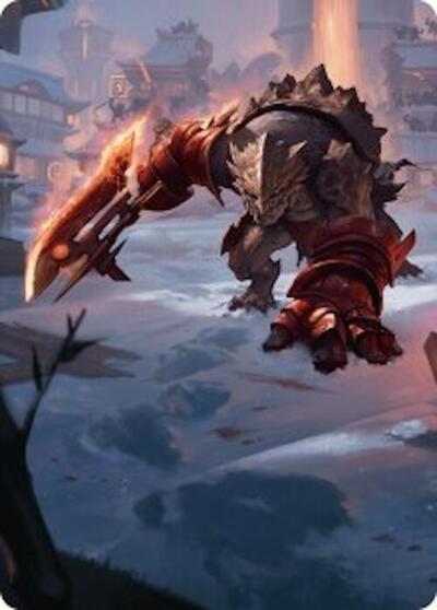 Searslicer Goblin Art Card (39/54), Art Series: Foundations