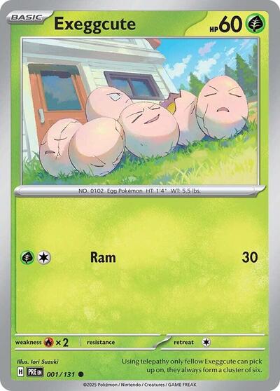 Exeggcute, SV: Prismatic Evolutions