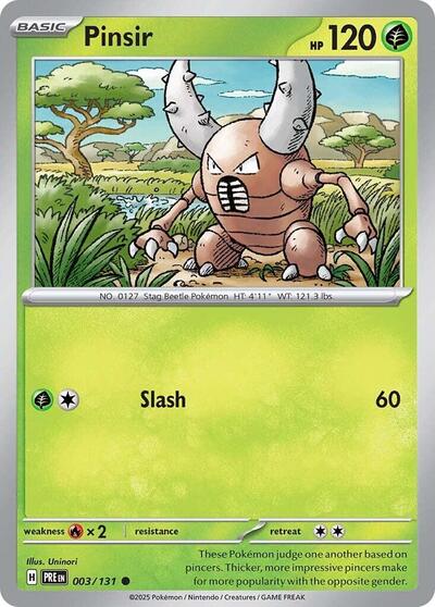 Pinsir, SV: Prismatic Evolutions